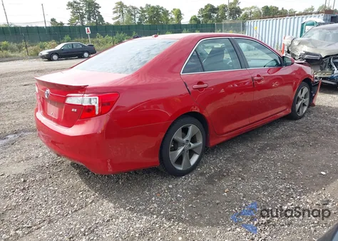2012 Toyota Camry Se Limited Edition из США, поврежденный, VIN 4T1BF1FK9CU626404